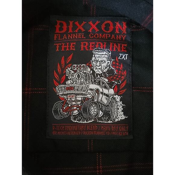 Dixxon Flannel Co. " The Redline" Mens Size 2X Tall Long Sleeve - Picture 7 of 11